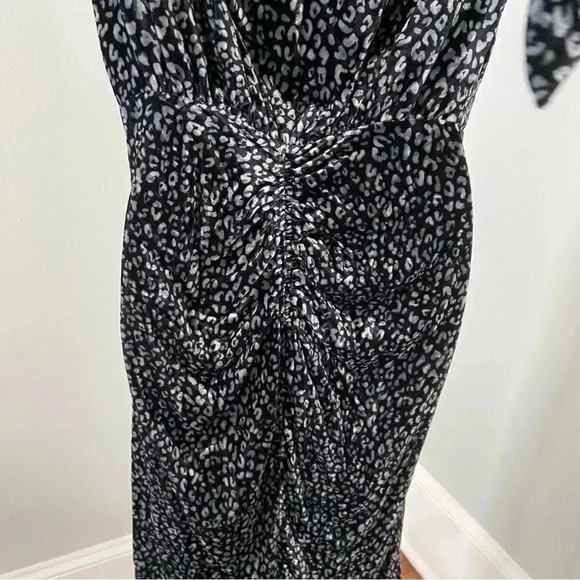 NWT Ramy Brook Lennon Velvet Leopard Print Dress size 2 - Picture 9 of 15